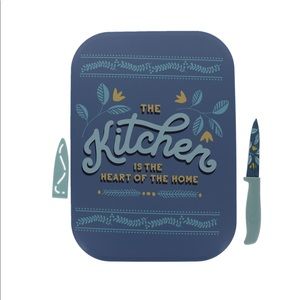 Farberware 2 pc cutting mat and paring knife